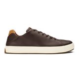 OluKai Lifestyle Sneakers OluKai Men's Lae'ahi Li'Ili Leather Sneakers- Dark Java