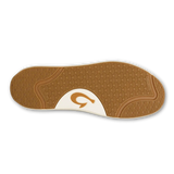 OluKai Lifestyle Sneakers OluKai Men's Lae'ahi Li'Ili Leather Sneakers- Onyx/ Onyx