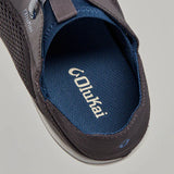 OluKai Lifestyle Sneakers OluKai Men's Moku Pae Slip Ons- Pavement/Vintage Blue