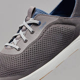 OluKai Lifestyle Sneakers OluKai Men's Moku Pae Slip Ons- Pavement/Vintage Blue