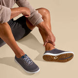 OluKai Lifestyle Sneakers OluKai Men's Moku Pae Slip Ons- Pavement/Vintage Blue