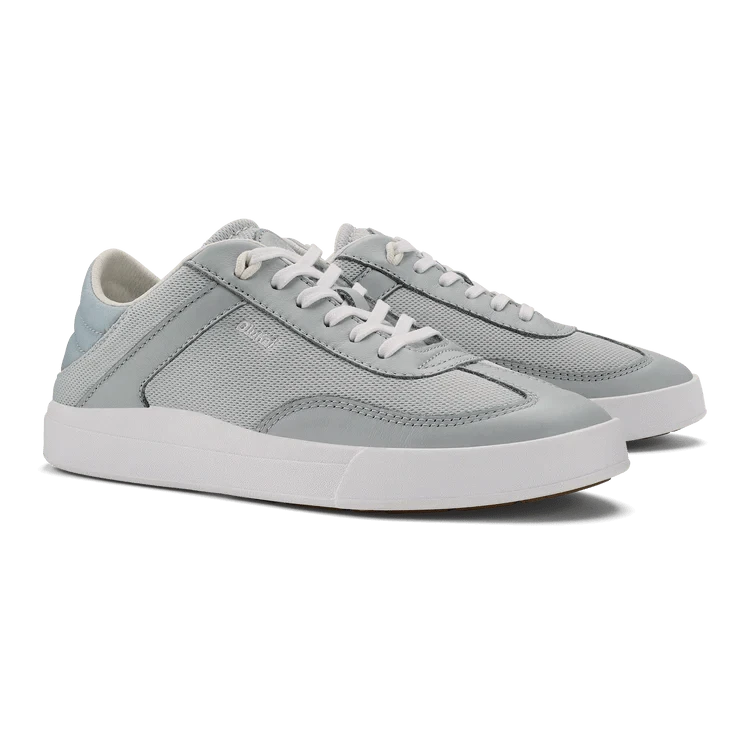 Olukai Women's Ha'upu Leather Sneakers - Onyx - Dance's Sporting Goods Olukai Women's Ha'upu Leather Sneakers - Onyx - Dance's Sporting Goods