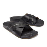 OluKai Slide Sandals OluKai Women's Kipe'a 'Olu Sandals- Black