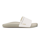 OluKai Slide Sandals OluKai Women's Ulele Slides- Bright White/ Tapa