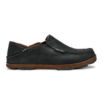 OluKai Slip-Ons & Loafers Black/Toffee / 8.5 / D (Medium) OluKai Mens Moloa Slip On Shoes - Black/Toffee