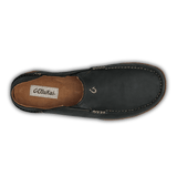 OluKai Slip-Ons & Loafers OluKai Mens Moloa Slip On Shoes - Black/Toffee