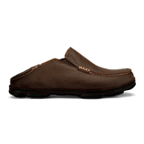 OluKai Slip-Ons & Loafers OluKai Mens Moloa Slip On Shoes - Dark Wood / Dark Java