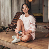 OluKai Slippers - Closed Heel OluKai Women's Nohea Slippers- Pale Grey