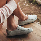 OluKai Slippers - Closed Heel OluKai Women's Nohea Slippers- Pale Grey