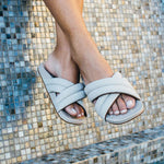 OluKai Summer Sandals HILA Women’s Slide Sandals - Cloudy