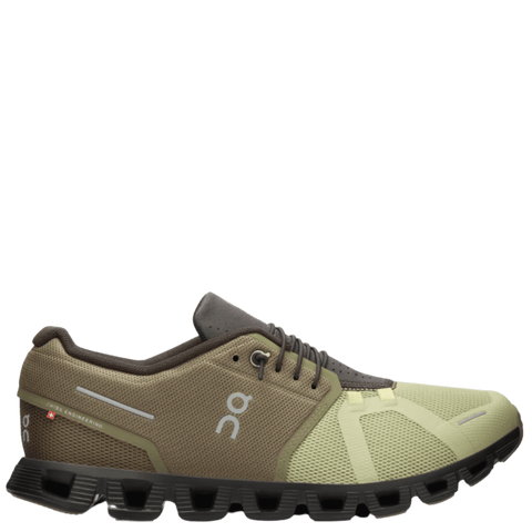 On 0 - Shoes On Running Mens Cloud 5 Running Shoes - Grove/Haze