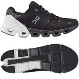 On 0 - Shoes On Running Womens Cloudflyer 4 Running Shoes - Black/White