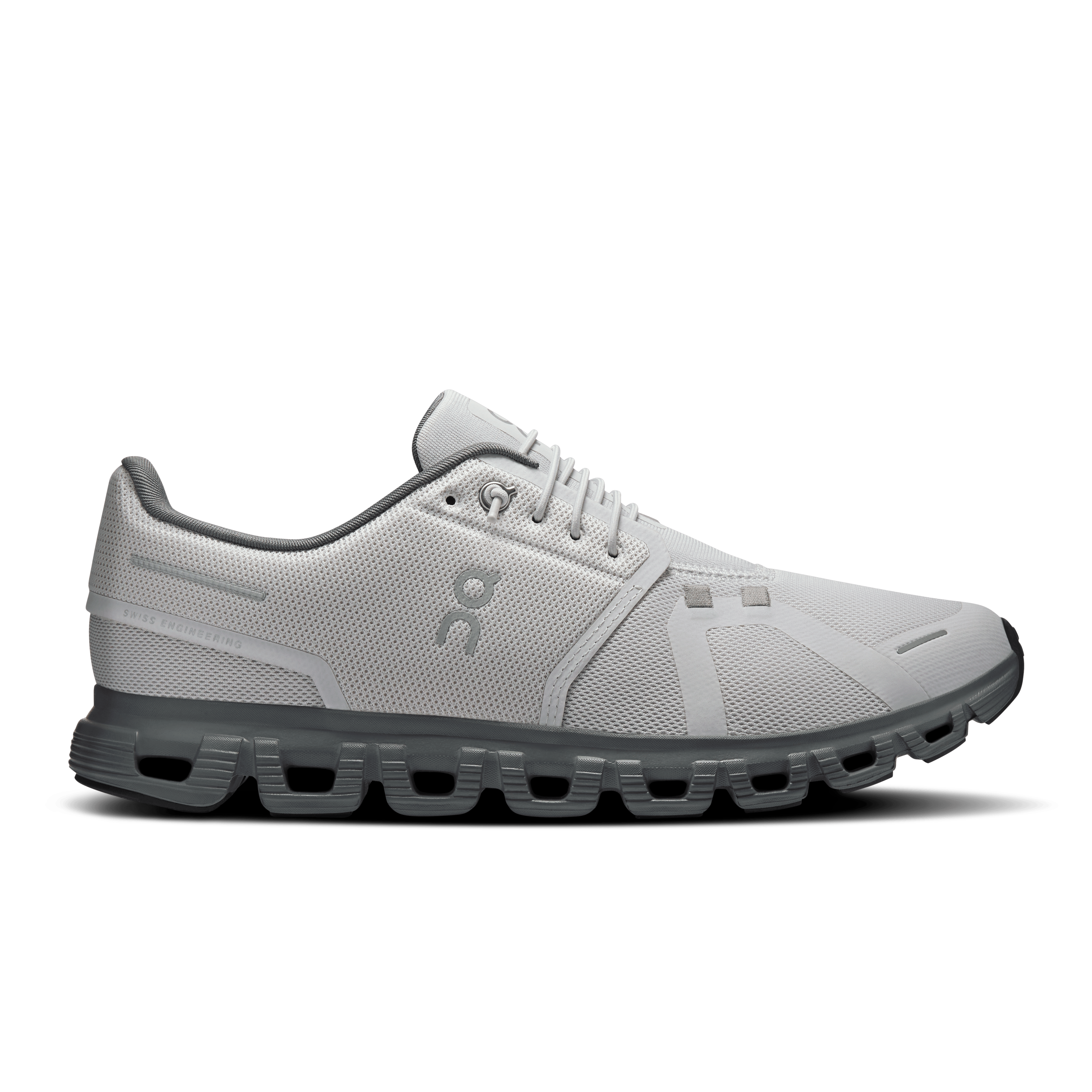 On Cloud Athletic Sneakers Medium / Grey / 7 US On Cloud Men's Cloud 6 Running Shoes- Wolf/ Rock