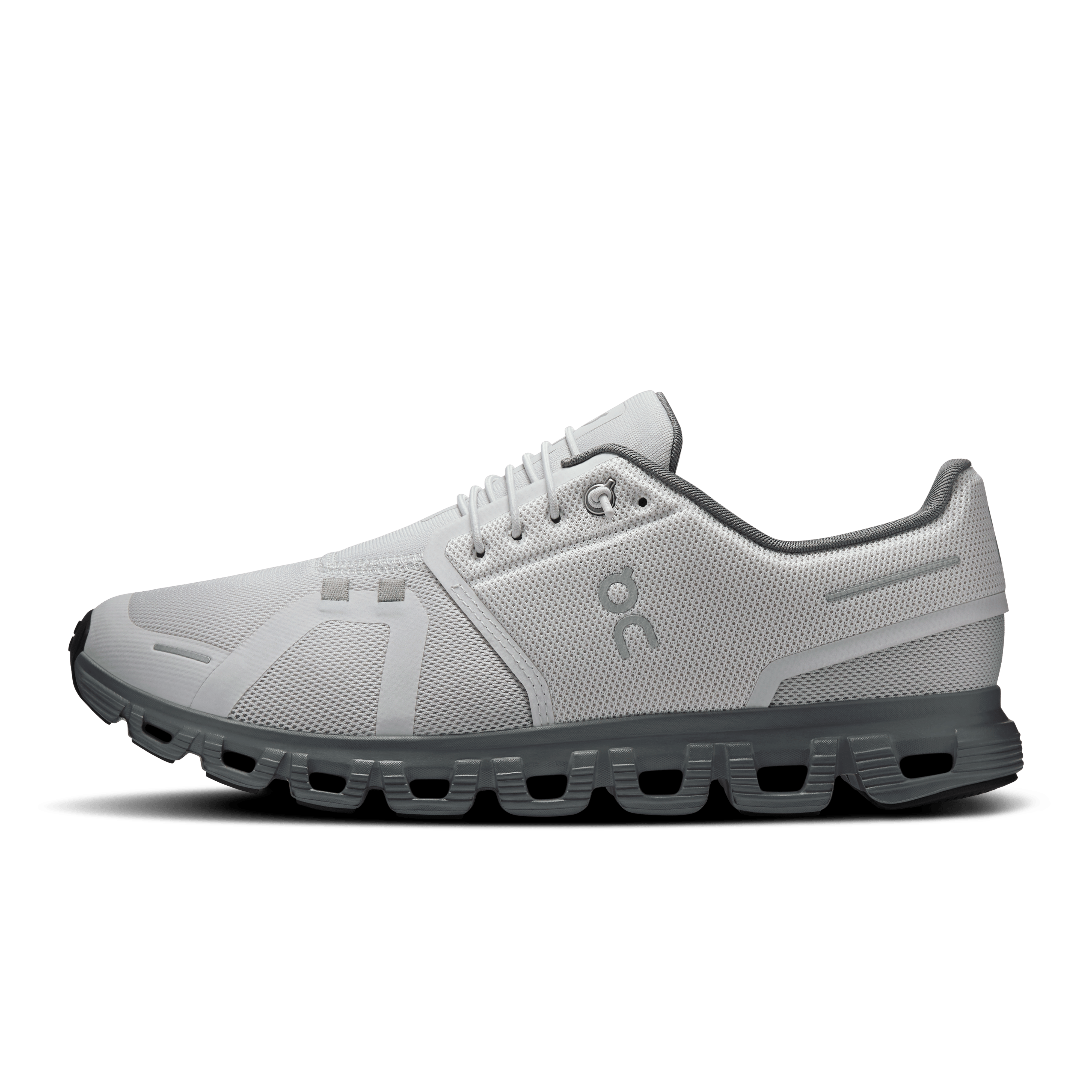 On Cloud Athletic Sneakers On Cloud Men's Cloud 6 Running Shoes- Wolf/ Rock