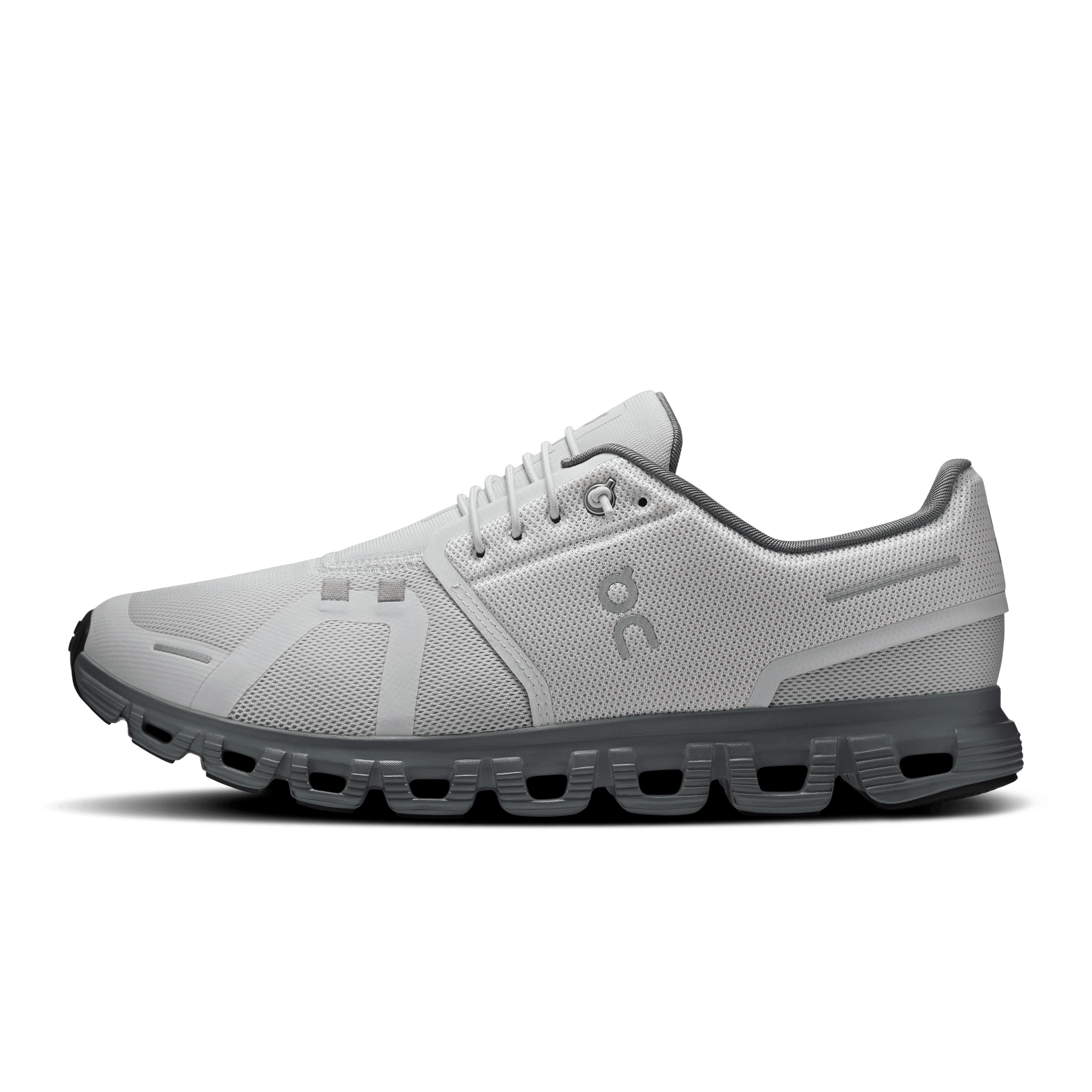 On Cloud Athletic Sneakers On Cloud Men's Cloud 6 Running Shoes- Wolf/ Rock