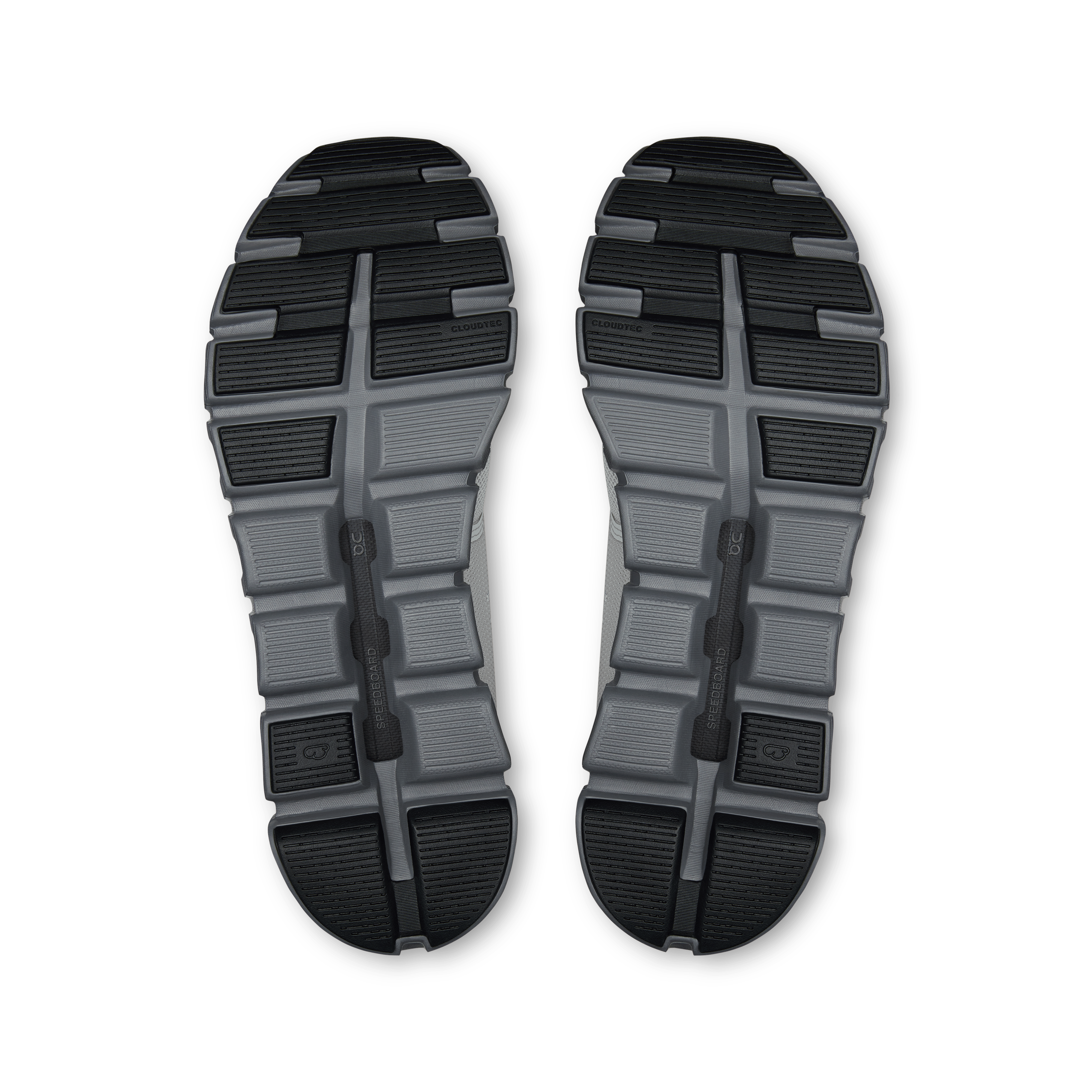 On Cloud Athletic Sneakers On Cloud Men's Cloud 6 Running Shoes- Wolf/ Rock