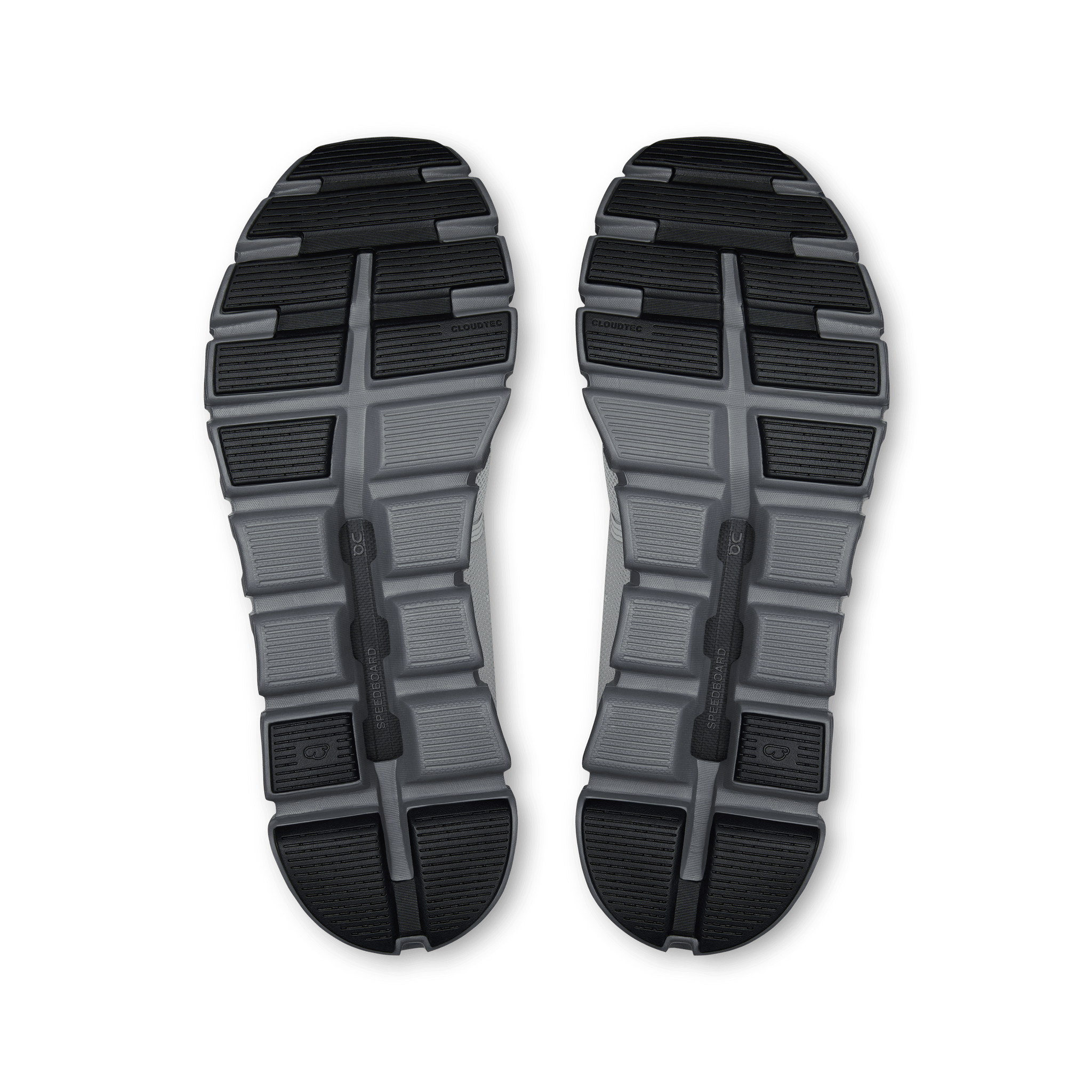 On Cloud Athletic Sneakers On Cloud Men's Cloud 6 Running Shoes- Wolf/ Rock