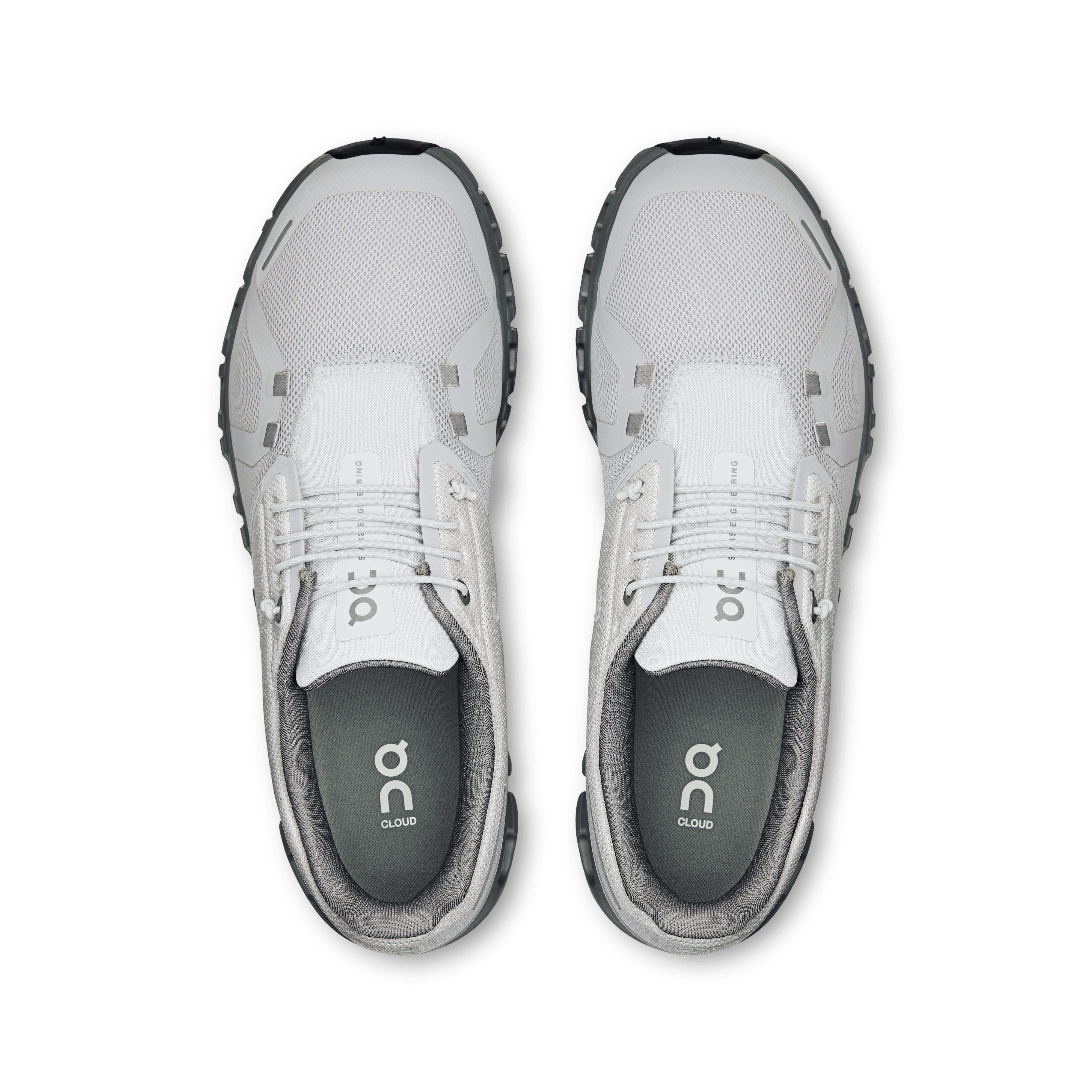 On Cloud Athletic Sneakers On Cloud Men's Cloud 6 Running Shoes- Wolf/ Rock
