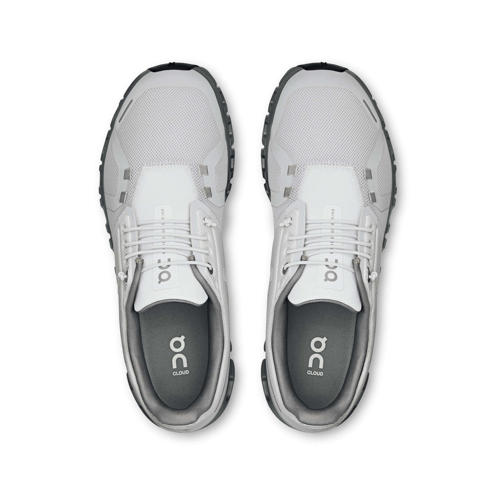 On Cloud Athletic Sneakers On Cloud Men's Cloud 6 Running Shoes- Wolf/ Rock