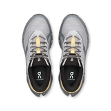 On Cloud Athletic Sneakers On Men's Cloudrunner 3 Running Shoes- Platinum/ Squash