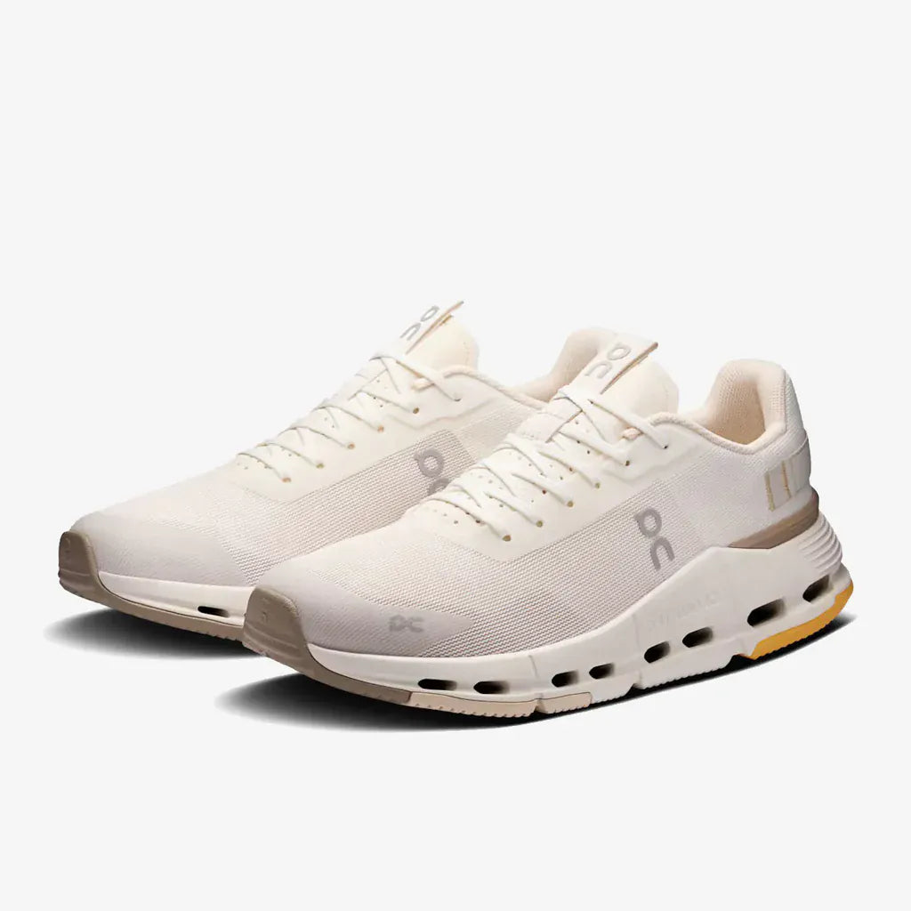 On Cloud Hiking & Trail Shoes On Cloud Women's Cloudnova Form 2 Running Shoes- Ivory/ Desert
