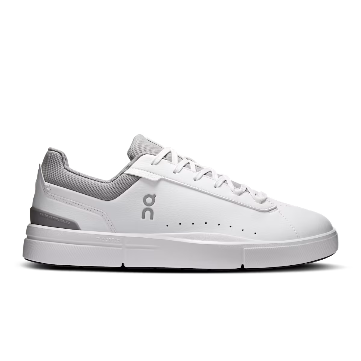 On Cloud Lifestyle Sneakers Medium / White/ Grey / 7 US On Cloud Men’s The ROGER Advantage Tennis Shoes- White/ Ore