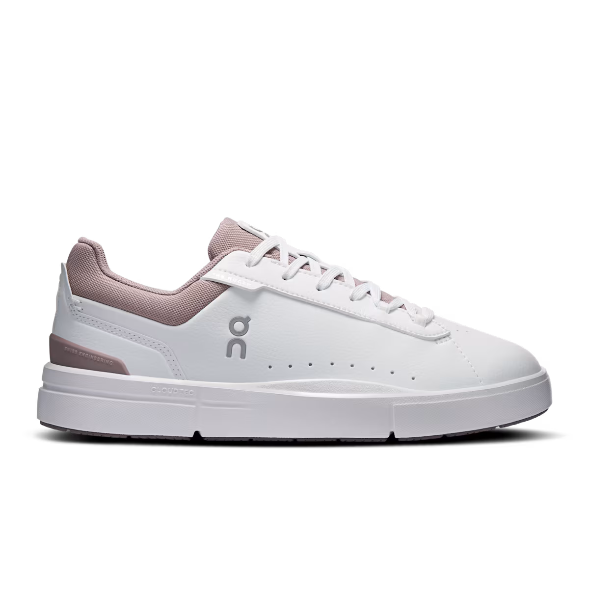 On Cloud Lifestyle Sneakers Medium / White/ Pink / 5 US On Cloud Women’s The ROGER Advantage Tennis Shoes- White/ Heron