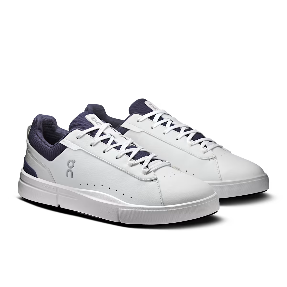 On Cloud Lifestyle Sneakers On Cloud Men’s The ROGER Advantage Tennis Shoes- White/ Midnight