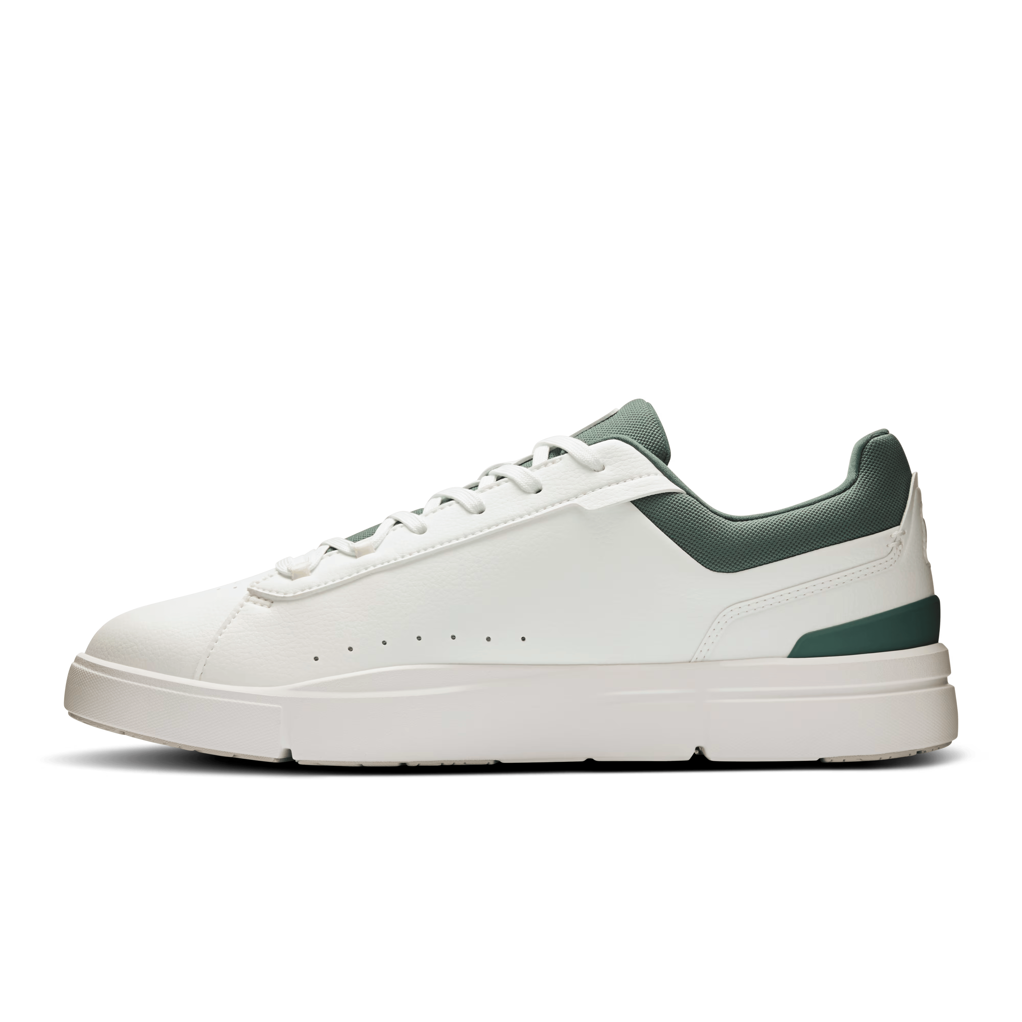 On Cloud Lifestyle Sneakers On Cloud Men’s The ROGER Advantage Tennis Shoes- White/ Olive