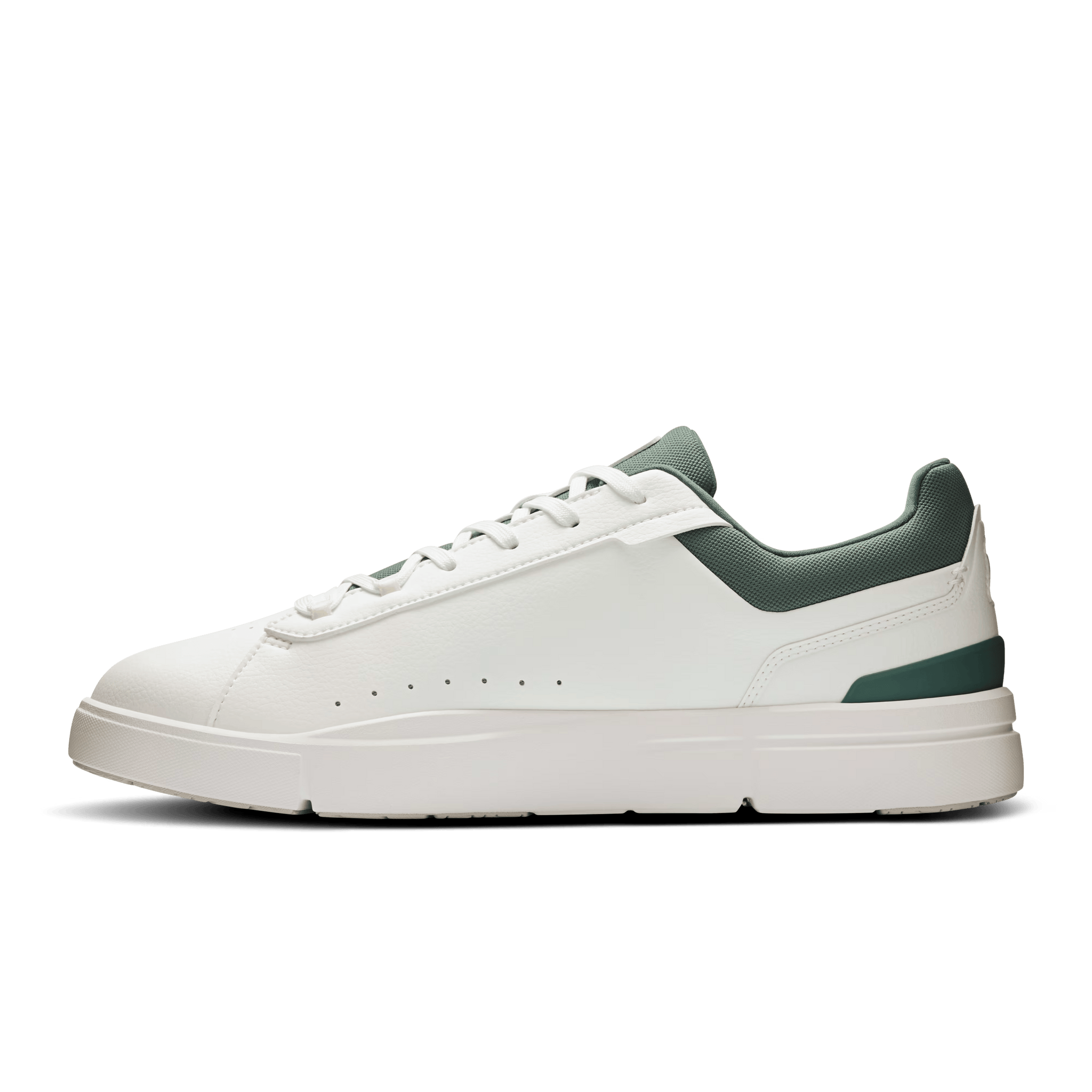 On Cloud Lifestyle Sneakers On Cloud Men’s The ROGER Advantage Tennis Shoes- White/ Olive