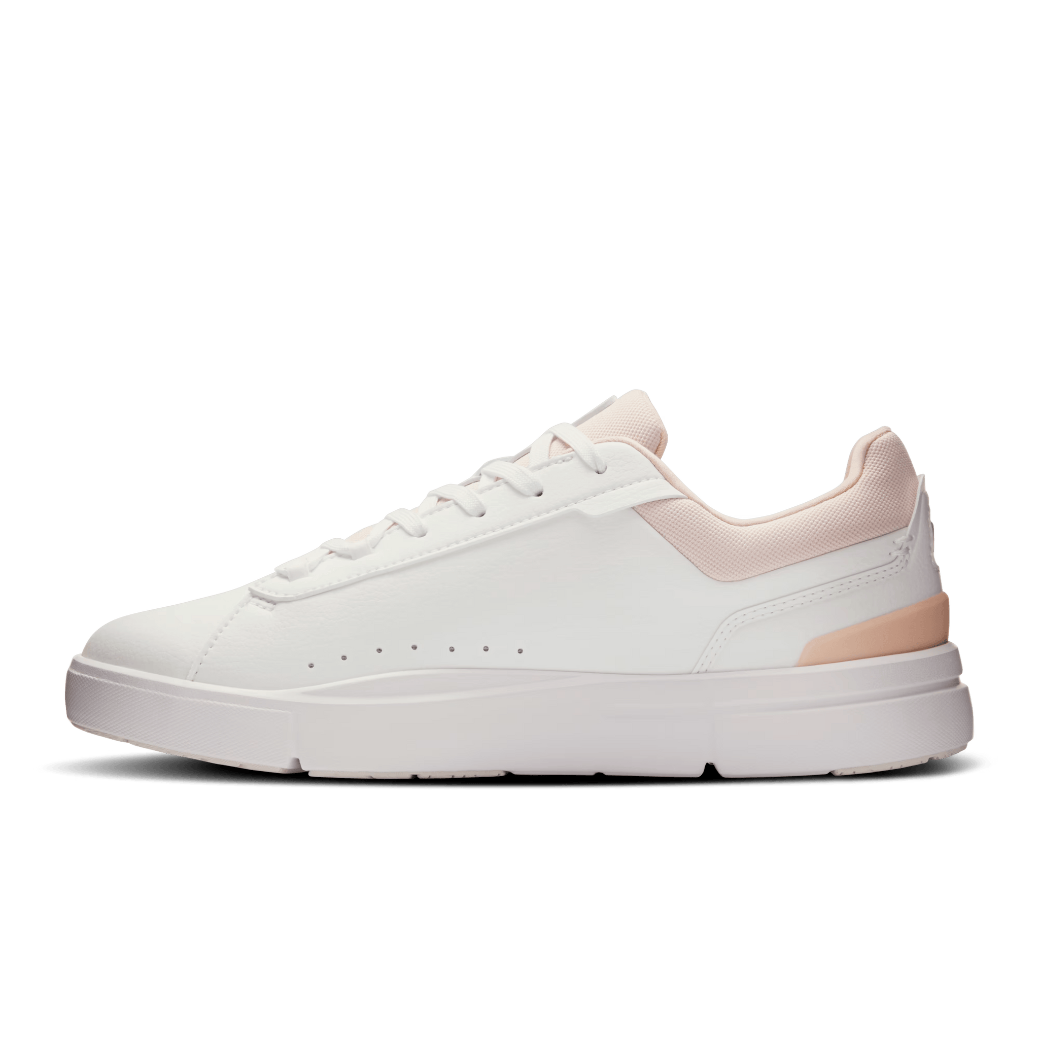 On Cloud Lifestyle Sneakers On Cloud Women’s The ROGER Advantage Tennis Shoes- White/Rosehip