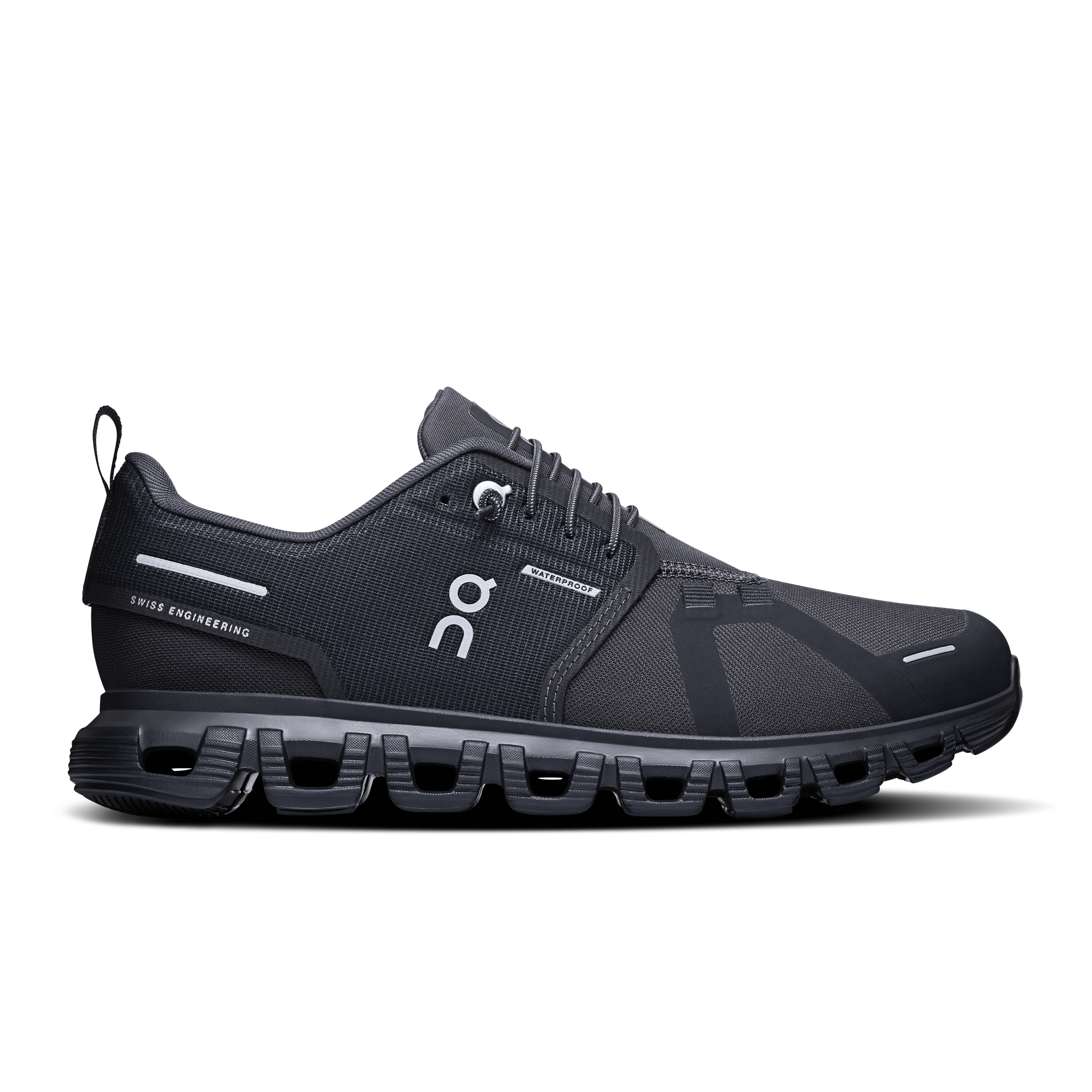 On Cloud Running Shoes Medium / Black / 5 US On Cloud Women's Cloud 6 Waterproof Running Shoes- Black