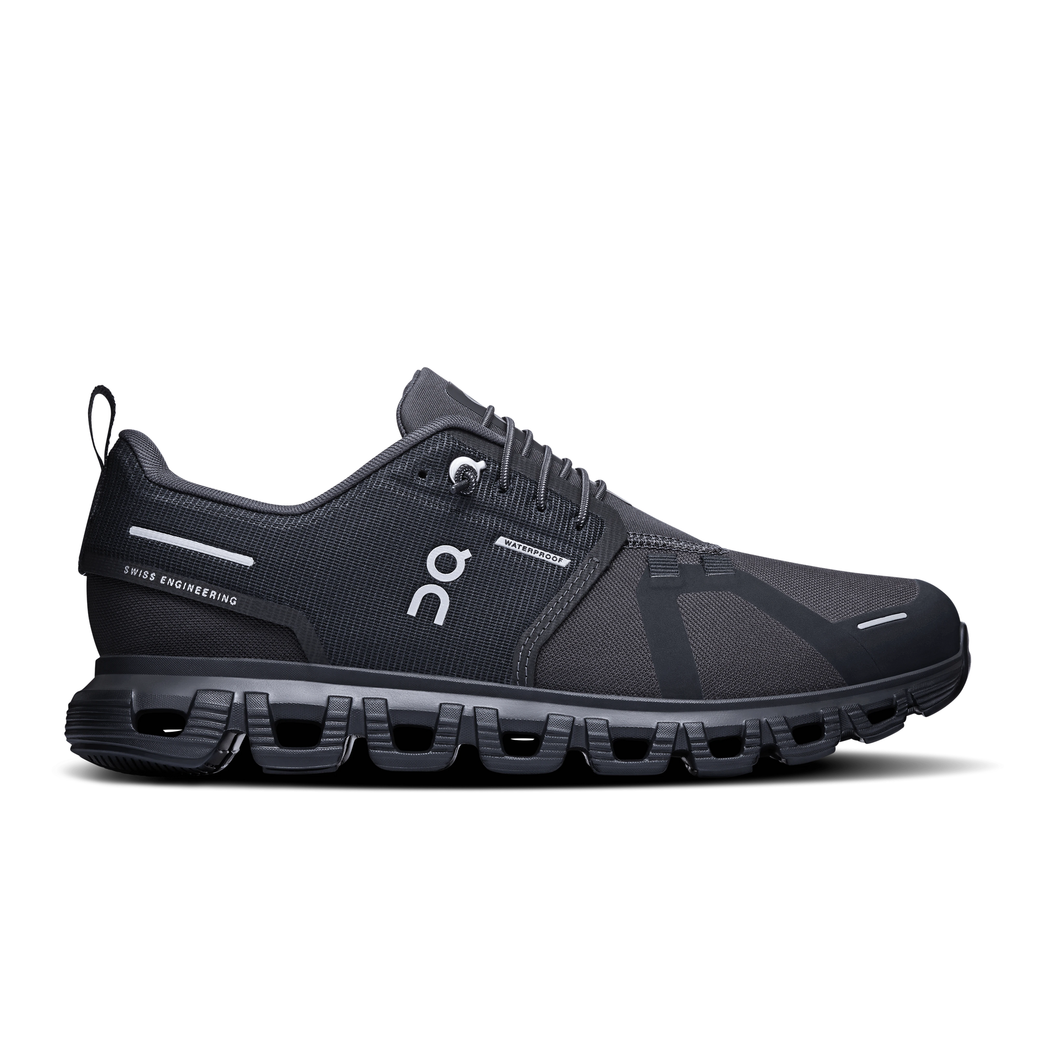 On Cloud Running Shoes Medium / Black / 5 US On Cloud Women's Cloud 6 Waterproof Running Shoes- Black