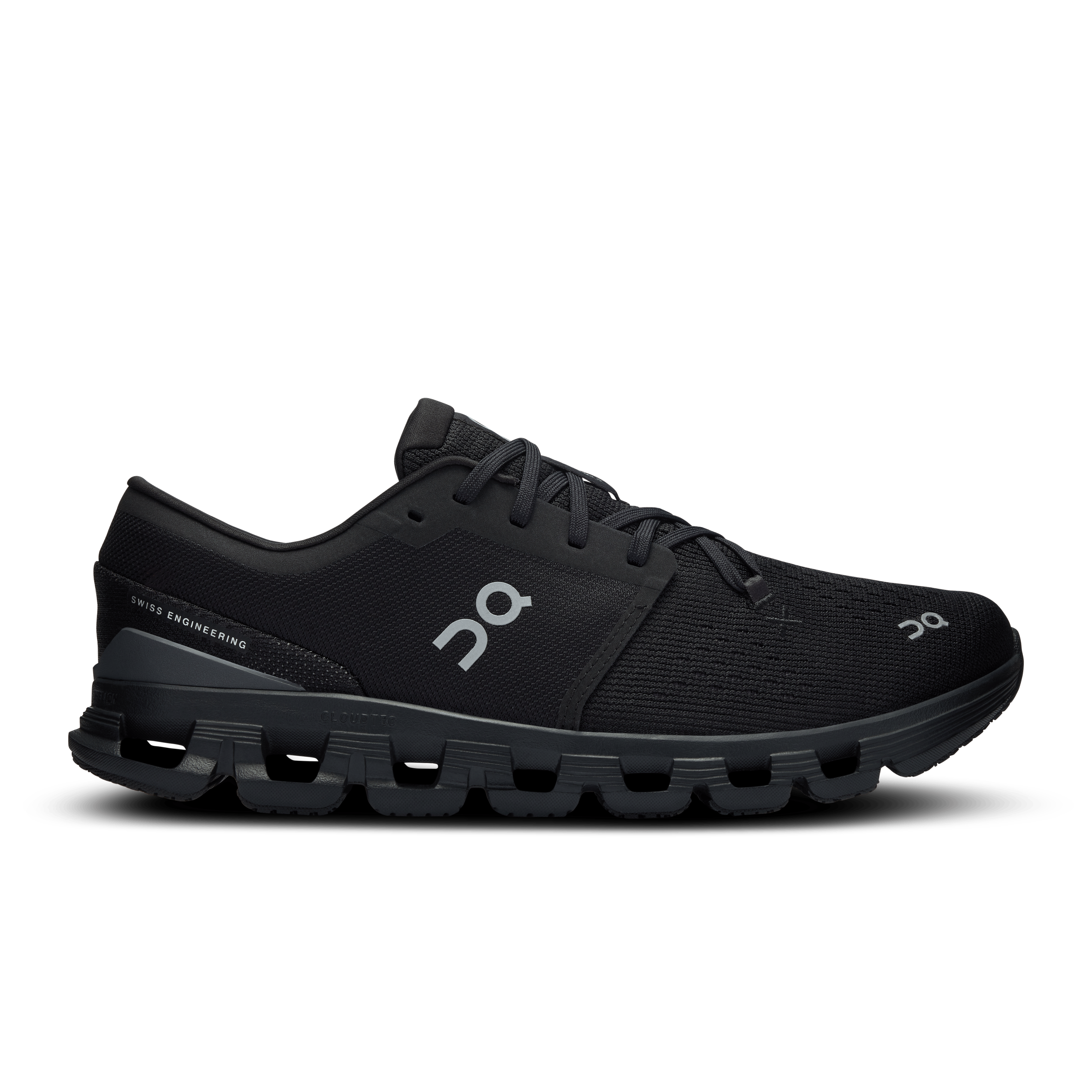On Cloud Running Shoes Medium / Black/Eclipse / 7 US On Cloud Men's Cloud X4 Running Shoes- Black/Eclipse