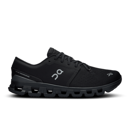 On Cloud Running Shoes Medium / Black/Eclipse / 7 US On Cloud Men's Cloud X4 Running Shoes- Black/Eclipse