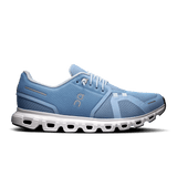 On Cloud Running Shoes Medium / Blue / 5 US On Cloud Women's Cloud 6 Running Shoes- Chambray/ White
