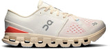 On Cloud Running Shoes Medium / Cream / 5 US On Cloud Women's Cloud X4 Running Shoes- Ivory/ Salmon