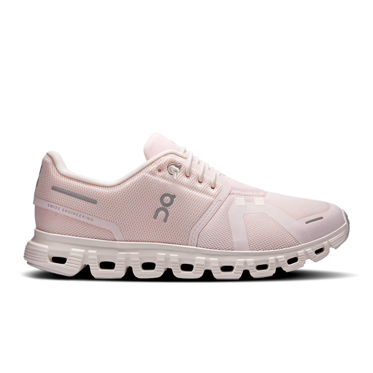 On Cloud Running Shoes Medium / Pink / 5 US On Cloud Women's Cloud 6 Running Shoes- Salt/ Gardenia