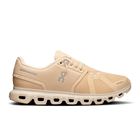 On Cloud Running Shoes Medium / Tan / 5 US On Cloud Women's Cloud 6 Running Shoes- Blonde/ Dew