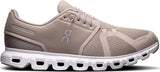 On Cloud Running Shoes Medium / Taupe / 7 US On Cloud Men's Cloud 6 Running Shoes- Fog/ White