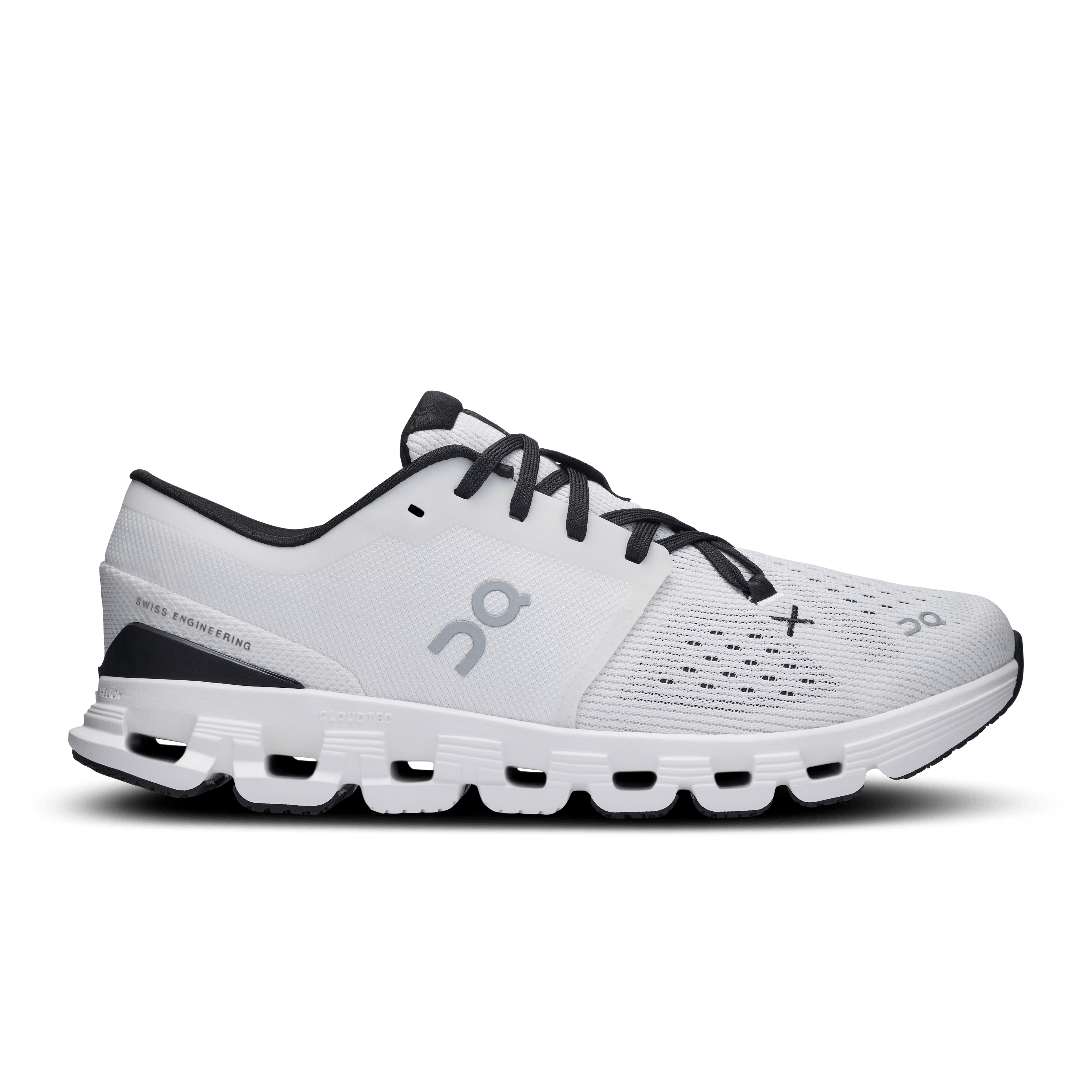 On Cloud Running Shoes Medium / White / 5 US On Cloud Women's Cloud X4 Running Shoes- Ivory/ Black