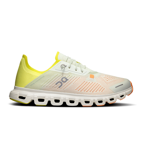 On Cloud Running Shoes Medium / White/ Lime / 5 US On Cloud Women's Cloud 6 Coast Running Shoes- Aloe/ Limelight