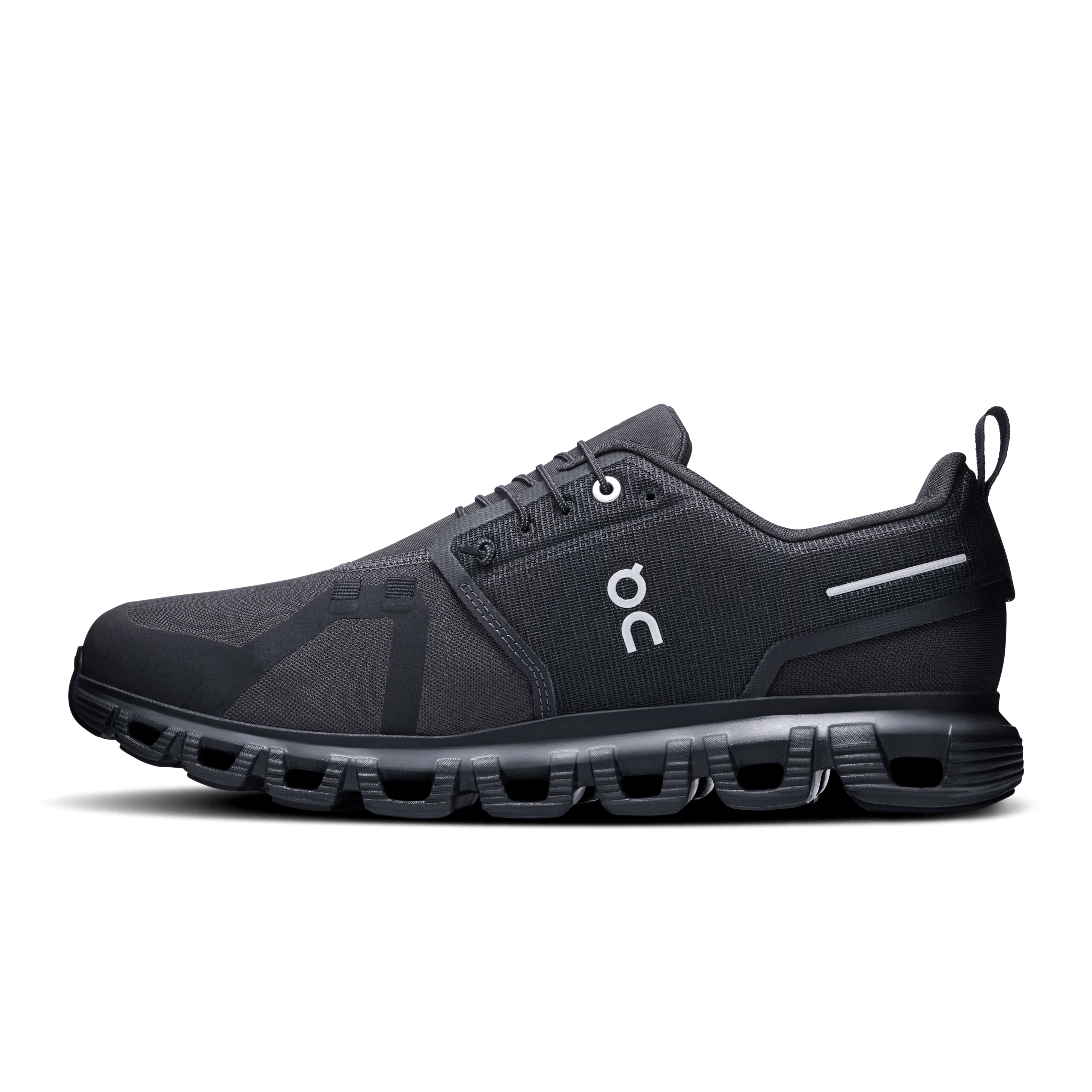 On Cloud Running Shoes On Cloud Men's Cloud 6 Waterproof Running Shoes- Black