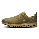 On Cloud Running Shoes On Cloud Men's Cloud 6 Waterproof Running Shoes- Olive/ Safari