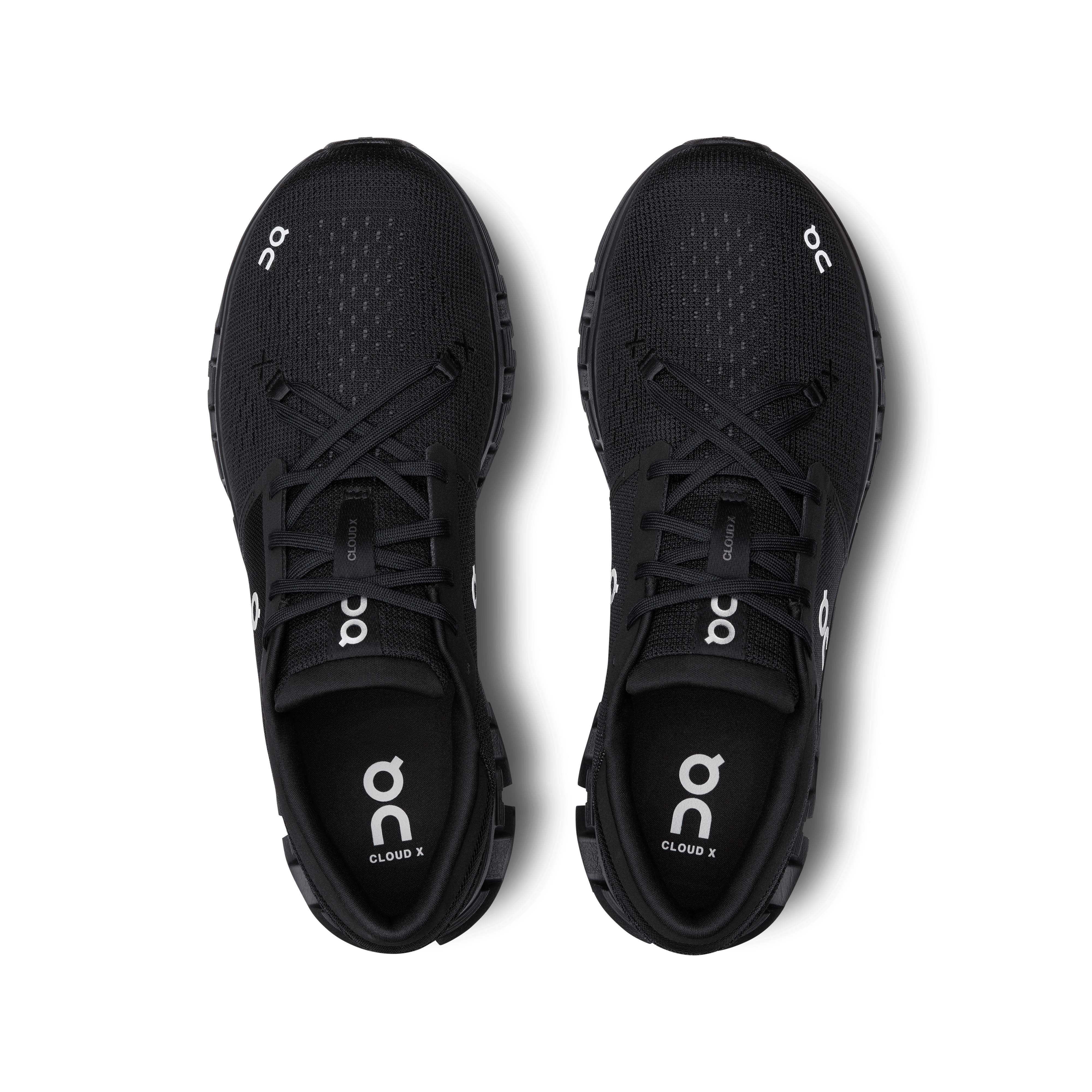 On Cloud Running Shoes On Cloud Men's Cloud X4 Running Shoes- Black/Eclipse