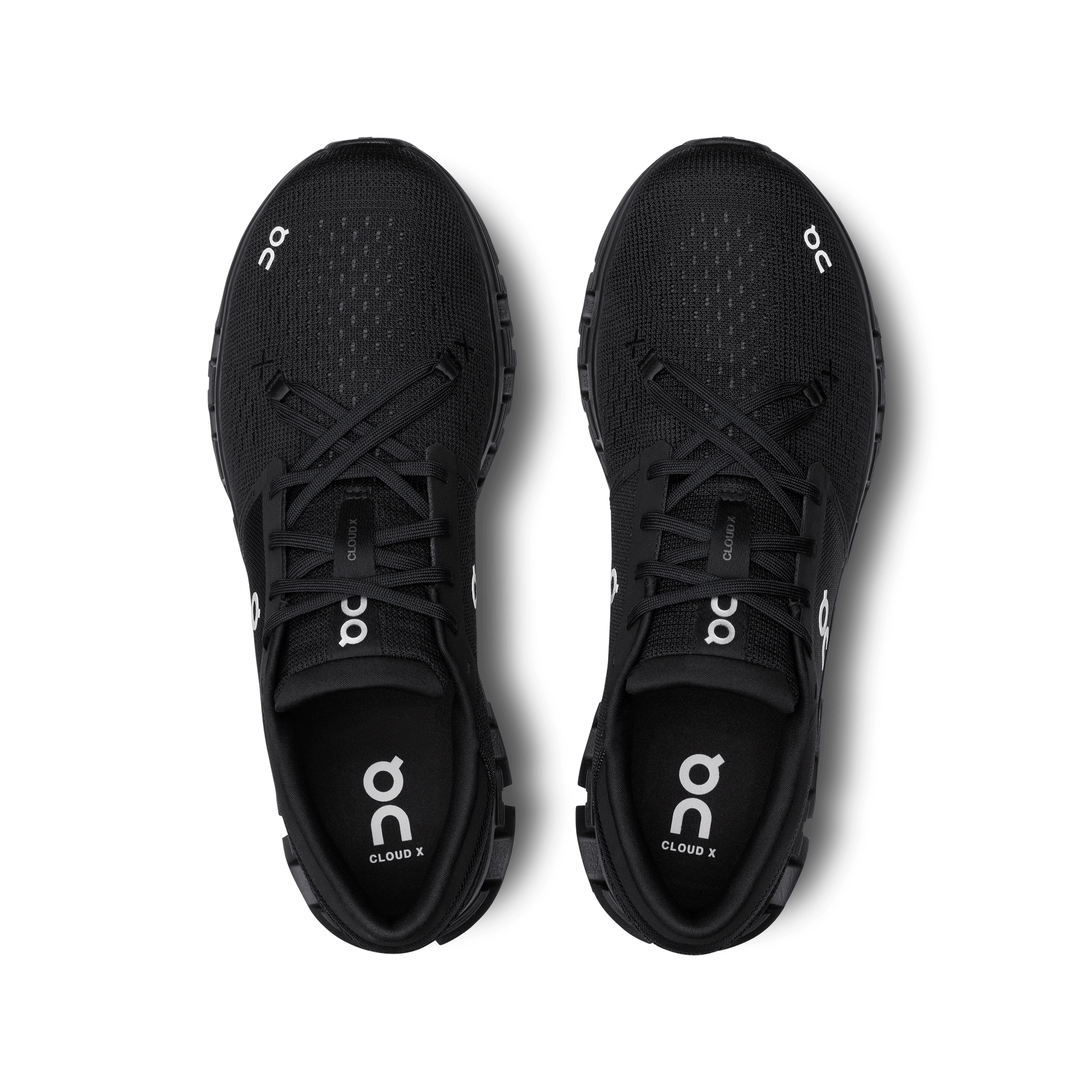 On Cloud Running Shoes On Cloud Men's Cloud X4 Running Shoes- Black/Eclipse