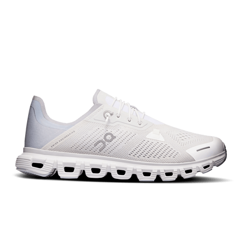 On Cloud Running Shoes On Cloud Women's Cloud 6 Coast Running Shoes- White/ Glacier