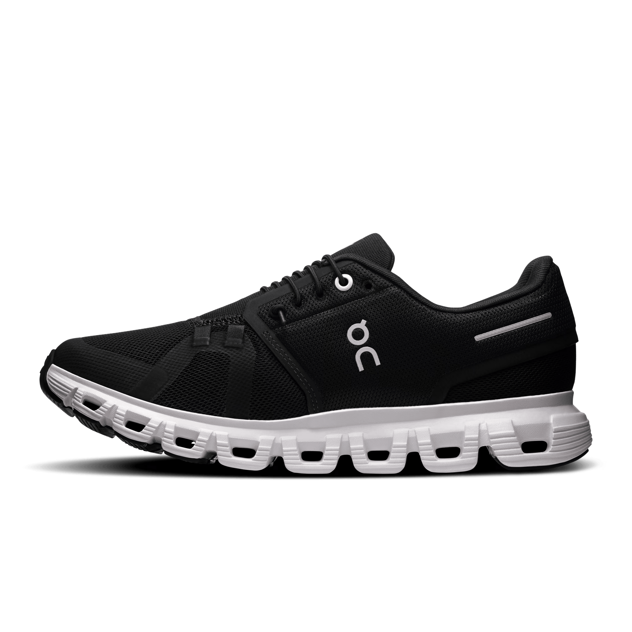 On Cloud Running Shoes On Cloud Women's Cloud 6 Running Shoes- Black/ White