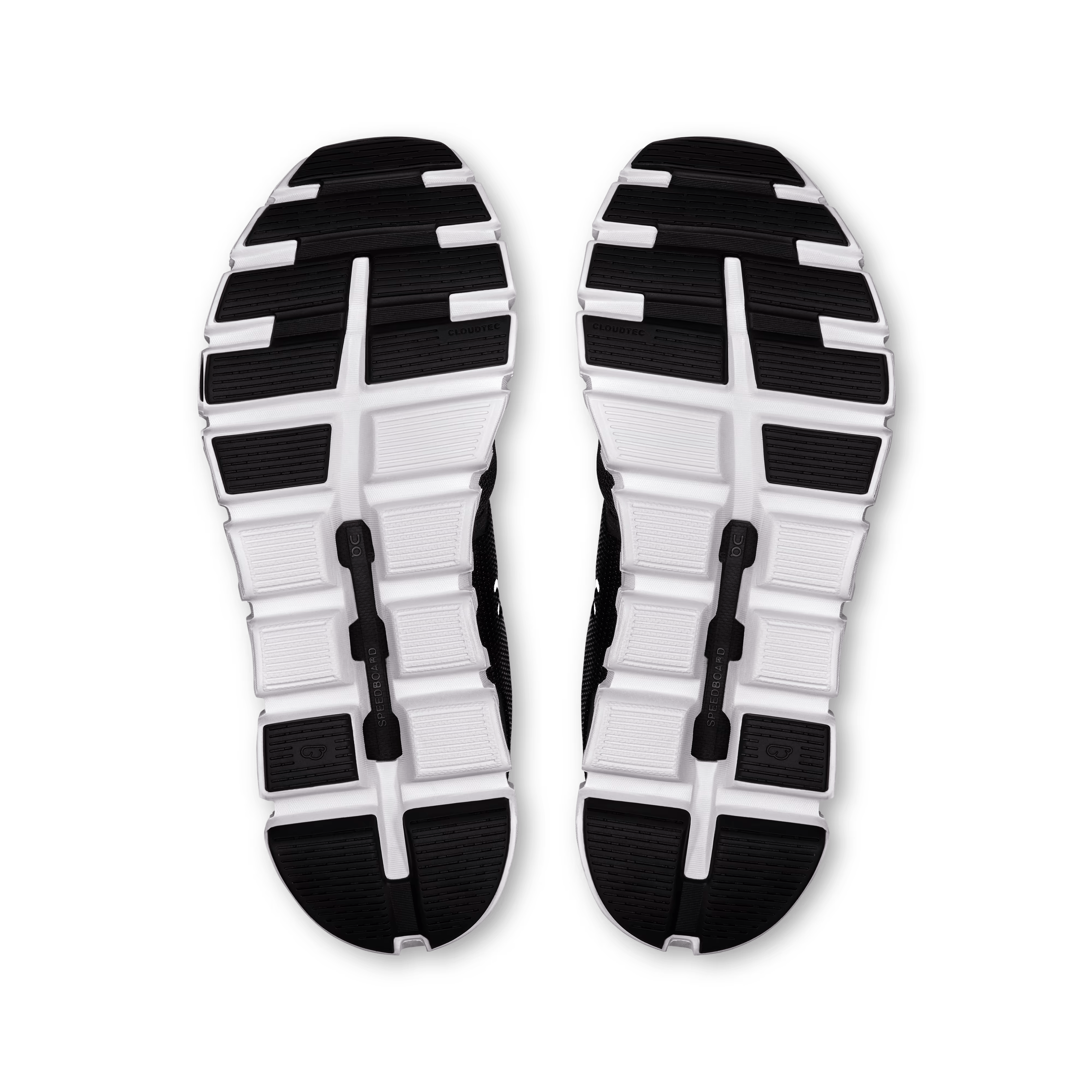 On Cloud Running Shoes On Cloud Women's Cloud 6 Running Shoes- Black/ White