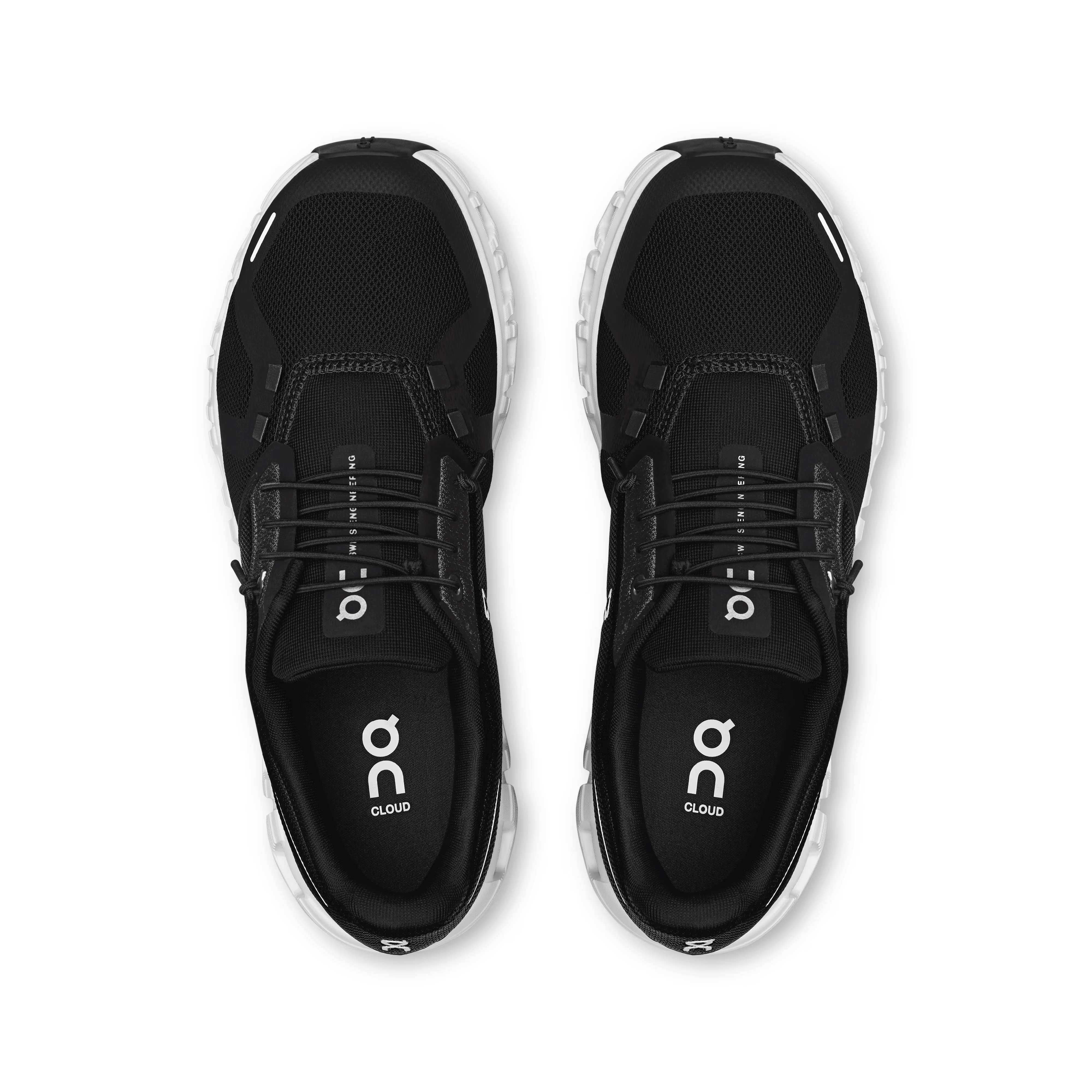 On Cloud Running Shoes On Cloud Women's Cloud 6 Running Shoes- Black/ White